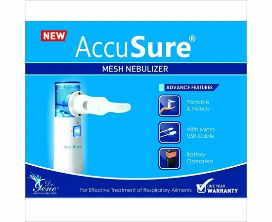 AccuSure Mesh Nebulizer Machine uses