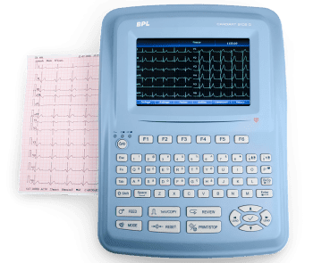 BPL 9108D 12 CHANNEL ECG MACHINE 7 INCH DISPLAY pic2