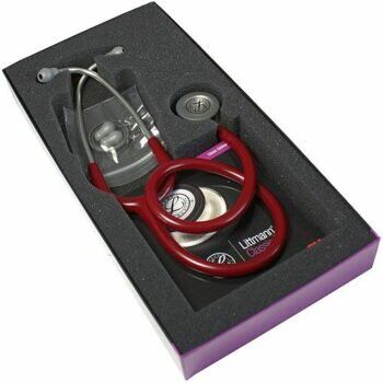 3M Littmann Classic III Stethoscope - 5627 - Burgundy Tube pic2
