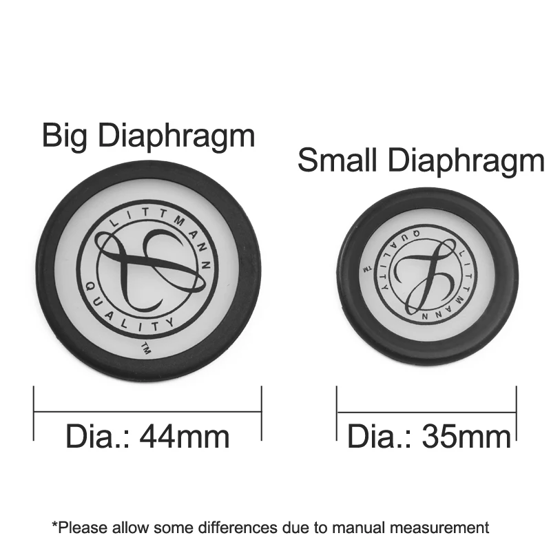 diaphragm for littmann small big comparison