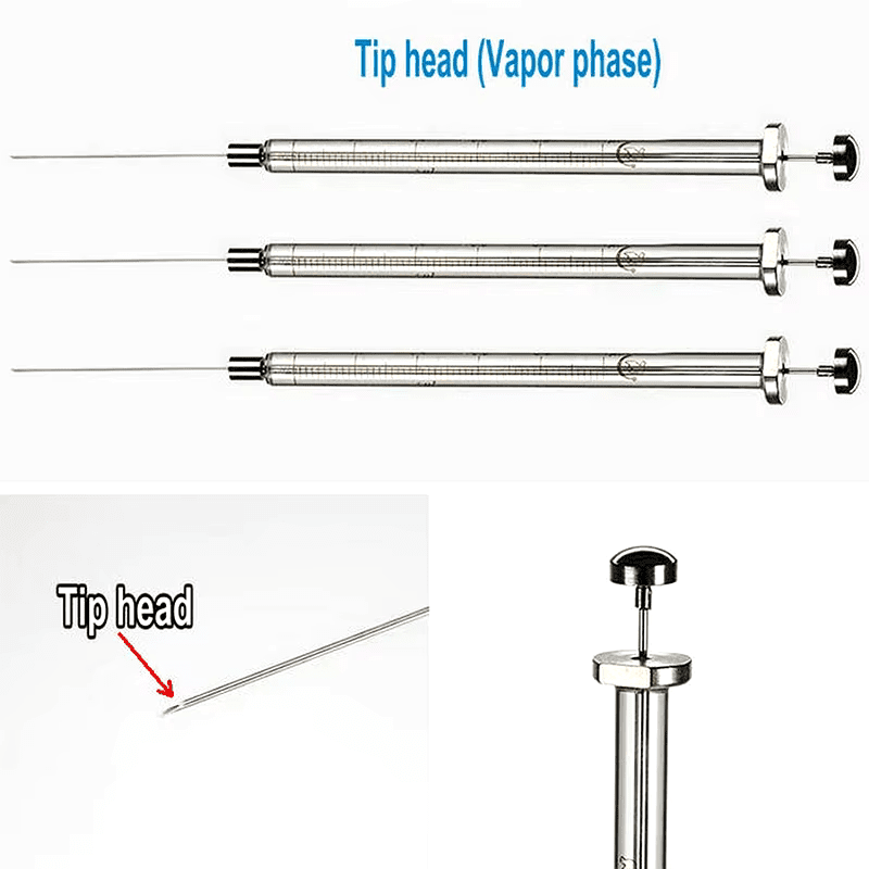 Precision Vapor Phase Microliter Syringes with Tip Head - Image 2
