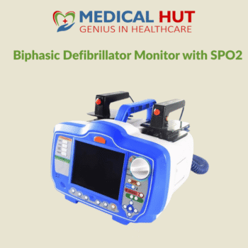 Biphasic Defibrillator Monitor with SPO2